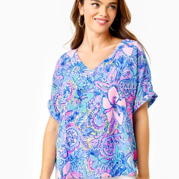 Lilly pulitzer casden top - Picture 1 of 3
